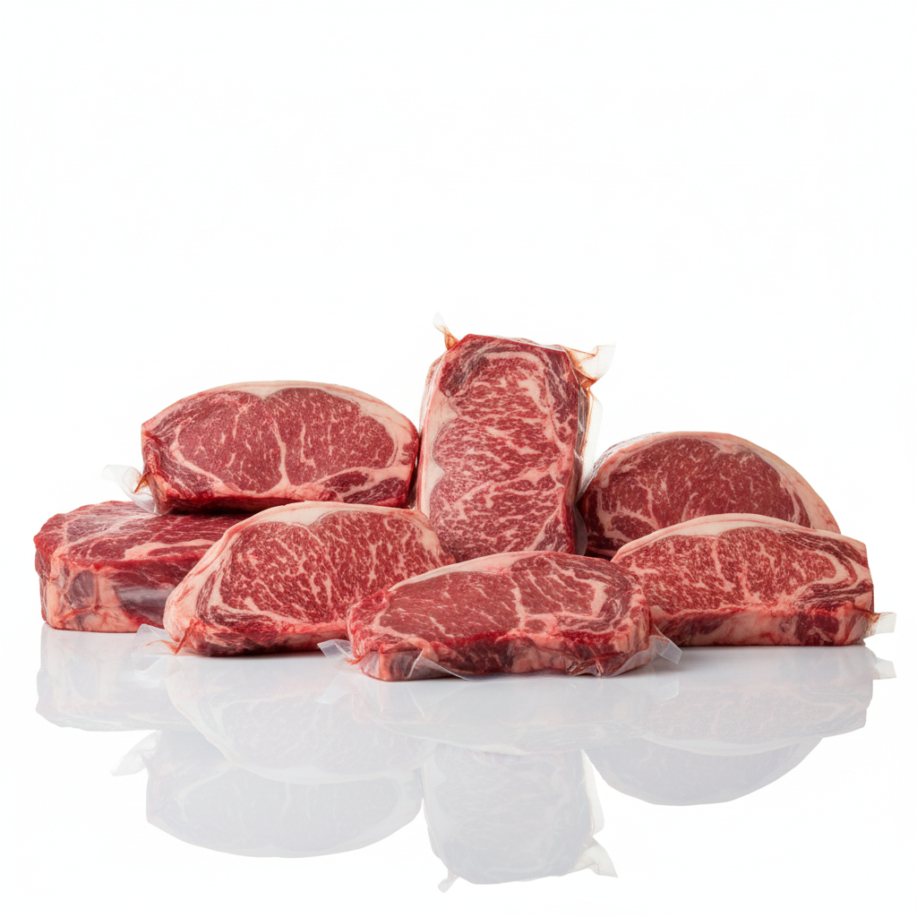 اللحوم المبردة والمجمدة